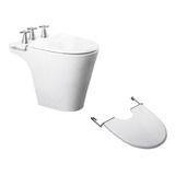 Bidet Tapa Ferrum Marina Blanco Bha1j Uno Tres Agujeros Baño