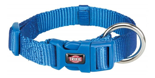 Collar Para Perros Premium Trixie - S/m Ajustable 30-45cm Color Azul