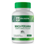 Maca Peruana 850mg 120 Cápsulas - Mais Energia E Vitalidade