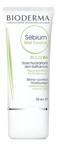 Crema Mat Control Bioderma Sébium Para Piel Grasa/mixta/sensible De 30ml