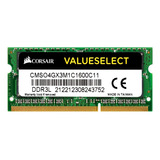 Memoria Sodimm Corsair 4gb Ddr3 1600 Pc3l-12800s 1.35v