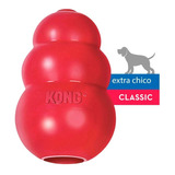 Kong Classic Extra Chico Juguete De Goma Perro Gato