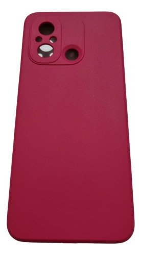 Capa Capinha Compativel Xiaomi Redmi 12c Silicone Aveludado Cor Pink