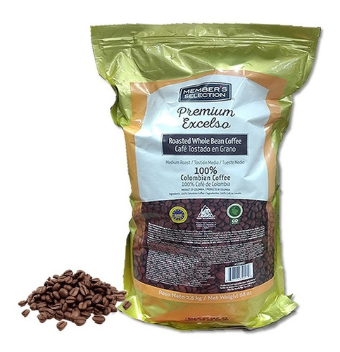 Café En Grano Premium Members 2,5 Kg