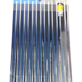 Kit 4pcs Telhas De Policarbonato 6,00x0,83 + Conj. Fix 