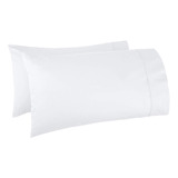 Tbm - Funda De Almohada De Gran Tamao, Color Blanco, Tamao Q