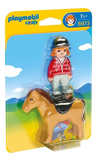 Playmobil Ecuestre Con El Caballo