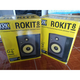 Monitores Krk Rokit 8 G4 Nuevos Sellados