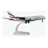 Airbus A380 Emirates, Escala 1:350, 19cms Largo, Metalico. 