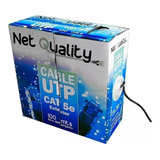 Bobina 100m Cable Utp Exterior Cat 5e Netquality Martinez