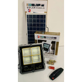 Refletor Solar Holofote 40w Ip66 C/placa Solar + Controle