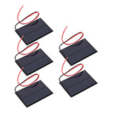 Mini Panel Solar, Placa De Células Epoxídicas, 5 Unidades, M