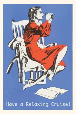 Libro Vintage Journal Woman With Binoculars Postcard - Fo...