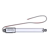 Actuador Lineal Con Carrera De 100 Mm Y Motor Dc 12v