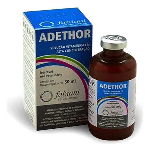 Vitamina A.d.e Adethor Ade 50ml Fabiani