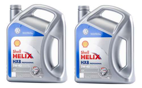 Shell Helix Hx8 5w40 100% Sintético Volkswagen Amarok 2.0