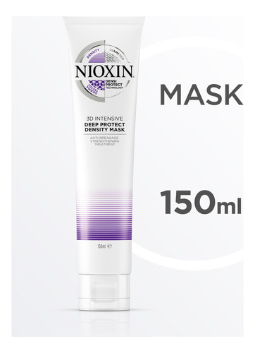 Máscara Contra Afinamento Capilar Nioxin Deep Protect 150ml
