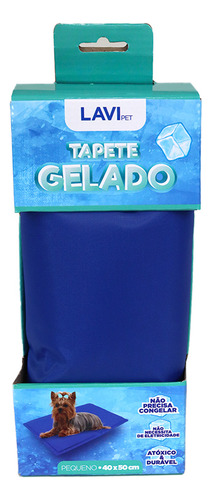 Tapete Gelado Para Cachorro Pet Lavipet L 40x50cm P