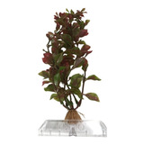 Planta Artificial Plástica Aquário Red Ludwigia 30cm - Tetra