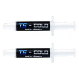 Kit 2 Pasta Térmica Ts Cold 4g 10,5w/mk Xbox Ps4 Placa Video