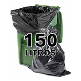 Saco De Lixo Preto 150 Litros 100un Reforçado