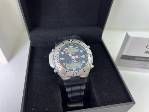 Relogio Citizen Jp1060-52l Promaster / Aqualand Jp1060 Azul