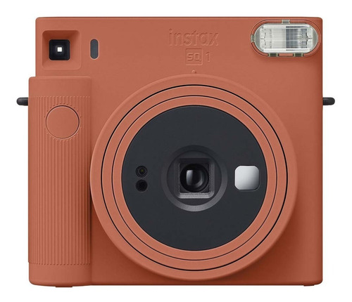 Fuji Cámara Instantánea Instax Square Sq1 Naranja Terracota