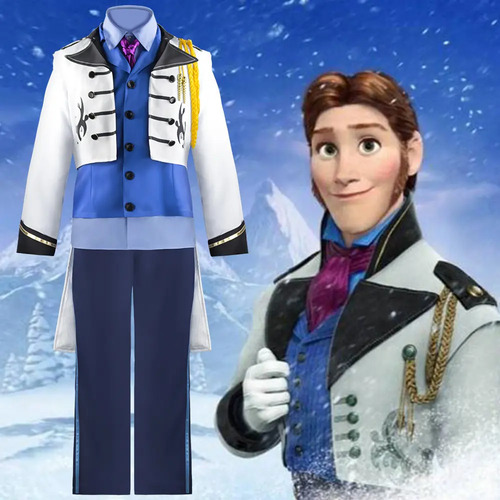 ^ Cosplay De Traje Al Estilo Western Del Príncipe Hans De