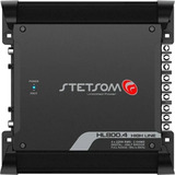 Amplificador Stetsom Hl800.4 800w Rms 4 Canais 2 Ohms Som