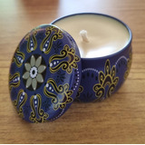 Velas Aromaticas Artesanais Em Latas De Mandala