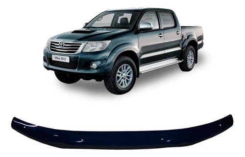 Deflector Capot Toyota Hilux 2012 2013 2014 2015 Negro Unico