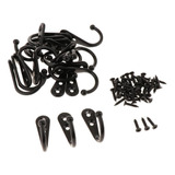 20pcs Set Metal Alloy Hooks Utensilio De Cocina Colgador De