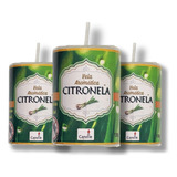 Kit 12 Velas Citronela 130g Repelente Pernilongo Decorativa