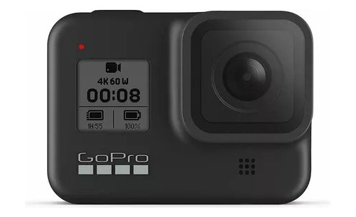 Câmera Gopro Hero8 4k Black + Acessórios