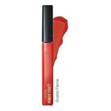 Labial Intransferible Power Stay Matte Effect Glitter Avon Acabado Mate Con Glitter Color Scarlet Flame