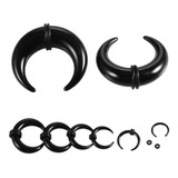 Expansor Bull Negro Acrilic Alta Calidad Rapidacicatrizacion