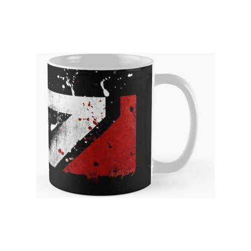 Taza Mass Effect Distressed N7 Calidad Premium