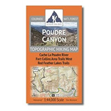 Outdoor Trail Maps Poudre Canyon Mapa Topográfico De Send