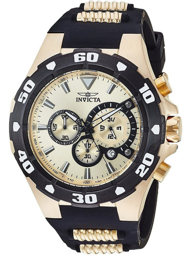 Reloj Para Hombre Invicta Pro Diver 24682 Oro Negro