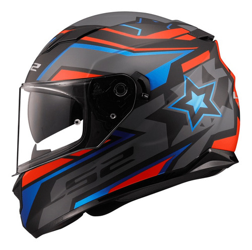 Casco Para Moto Ls2 320 Stream Evo Fast Motocity