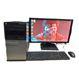 Pc Dell I5-4th Gen 8gb Ram 240gb Ssd Monitor 24led W10