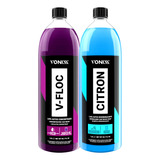 Shampoo Desengraxante Citron + Lava Auto V-floc 1,5l Vonixx