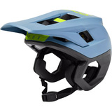 Casco Fox Dropframe Pro Azul Bicicleta Donwhill Mips