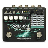 Pedal De Reverb Electro Harmonix Oceans 12 - E Cor Preto