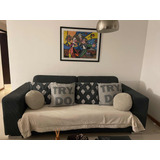 Vendo Sillón 2 Cuerpos De Chenille Importado Extensible