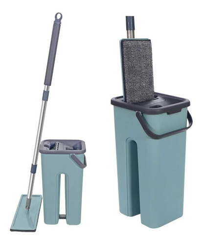 Flat Mop Vertical Lava E Seca Multiuso Com 2 Refis Ud474