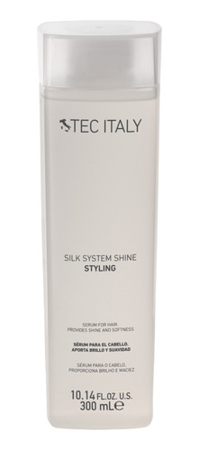 Serum Para El Cabello Tec Italy Silk System Shine 300 Ml