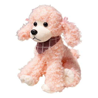 Pañuelo En V De 11 Pulgadas, Con Forma De Caniche Y Perro, J