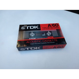 Antiguo Cassette Tdk A60 De Colección Original Vintage