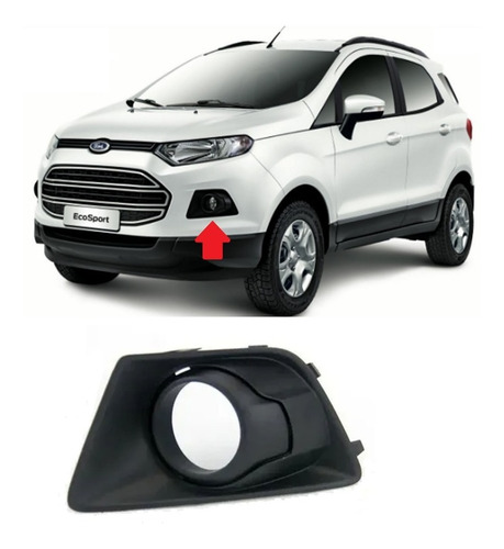 Rejilla Lateral Ecosport Kinetic 2013 2014 2015 2016 C/a Izq